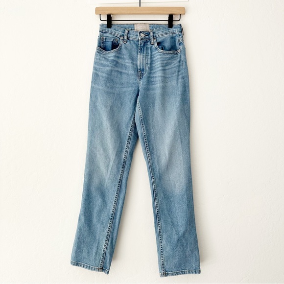 Everlane The Cheeky Jean Sky Blue Wash | 25 Regular - Picture 2 of 12